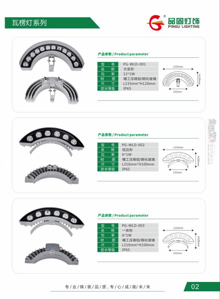 中山LED瓦楞灯