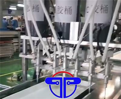 面板灯滴胶组装