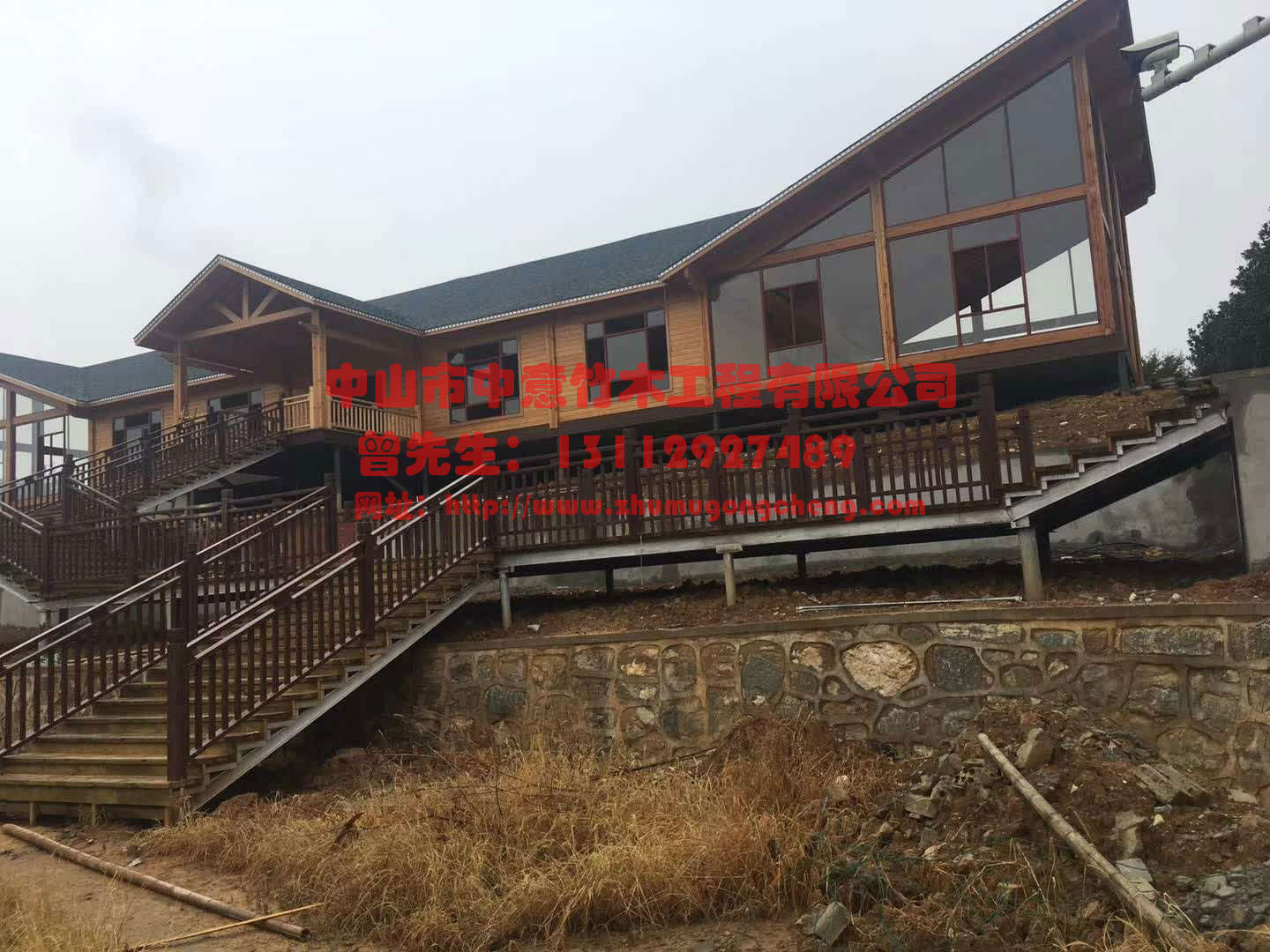 中山竹屋别墅定制厂家，别具一格竹屋搭建