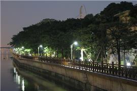 廣州亞運(yùn)會(huì)海心沙島景觀照明