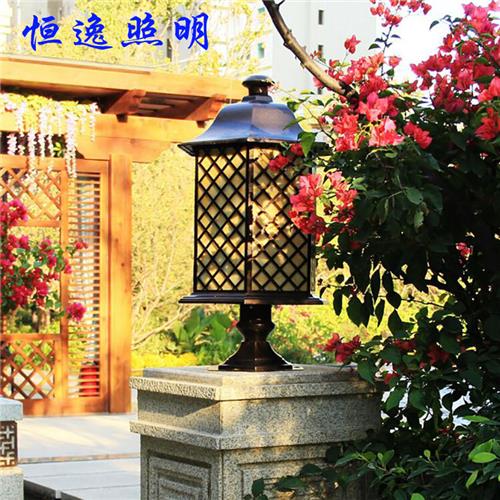 庭院柱头灯