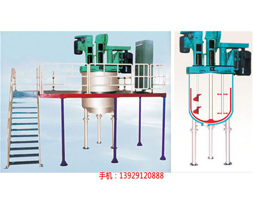 高要在线大功率分散釜_液压升降高速分散釜报价-金宝力化工科技