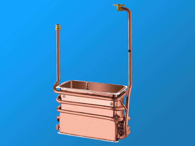 W14L-A anaerobic copper heat exchanger