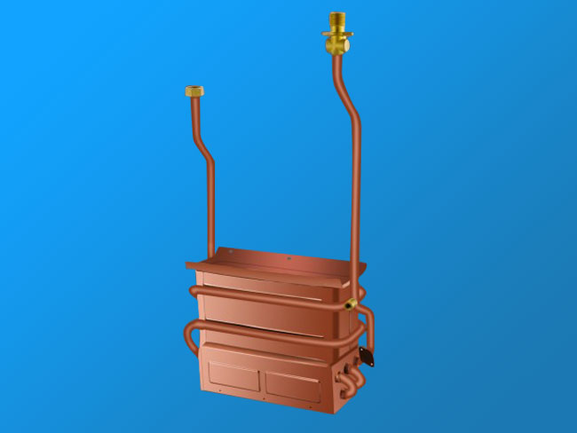 WQG10L anaerobic copper heat exchanger