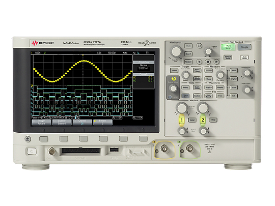 DSOX2004A 示波器：70 MHz，4 个模拟通道