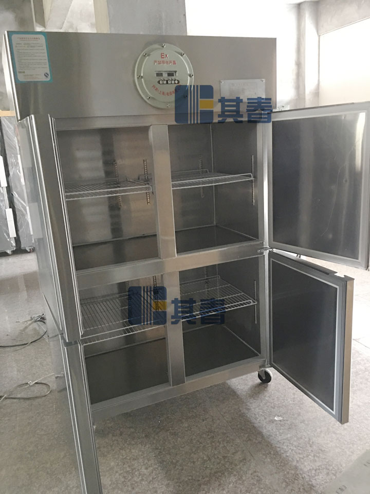 BL-L880CDB 四门不锈钢防爆冰箱冷冻冷藏