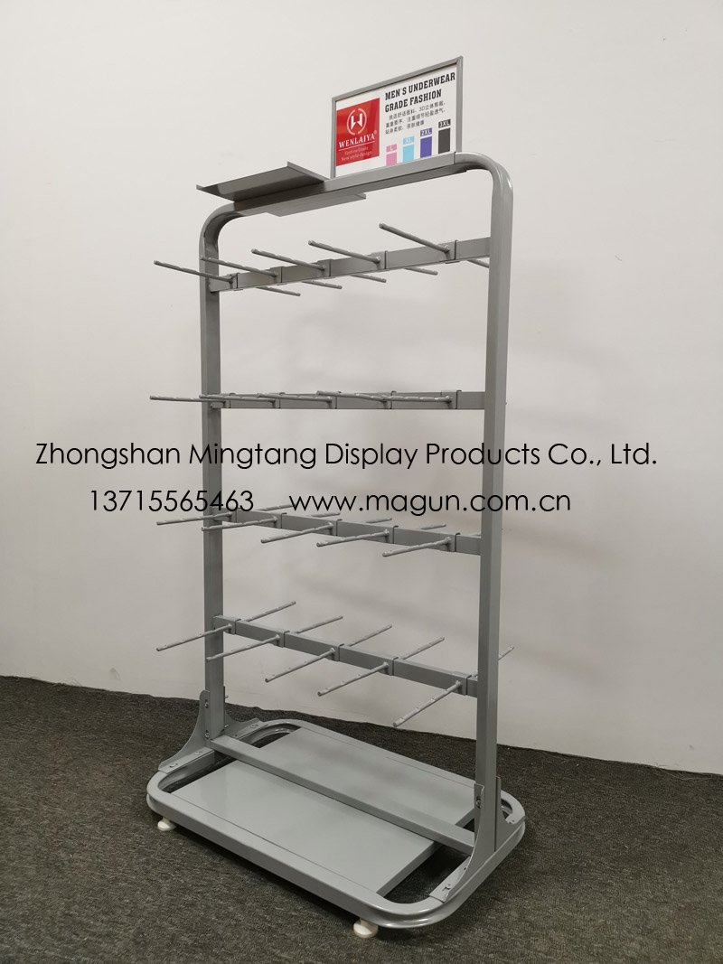 Clothing, underwear display rack