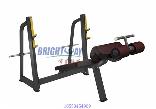 自由力量平卧推架品牌_杠铃推胸专用健身器材价格-布莱特威健身器材