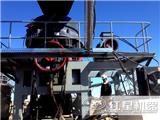 圓錐破碎機碎鵝卵石效果怎么樣一看便知曉LYJ80