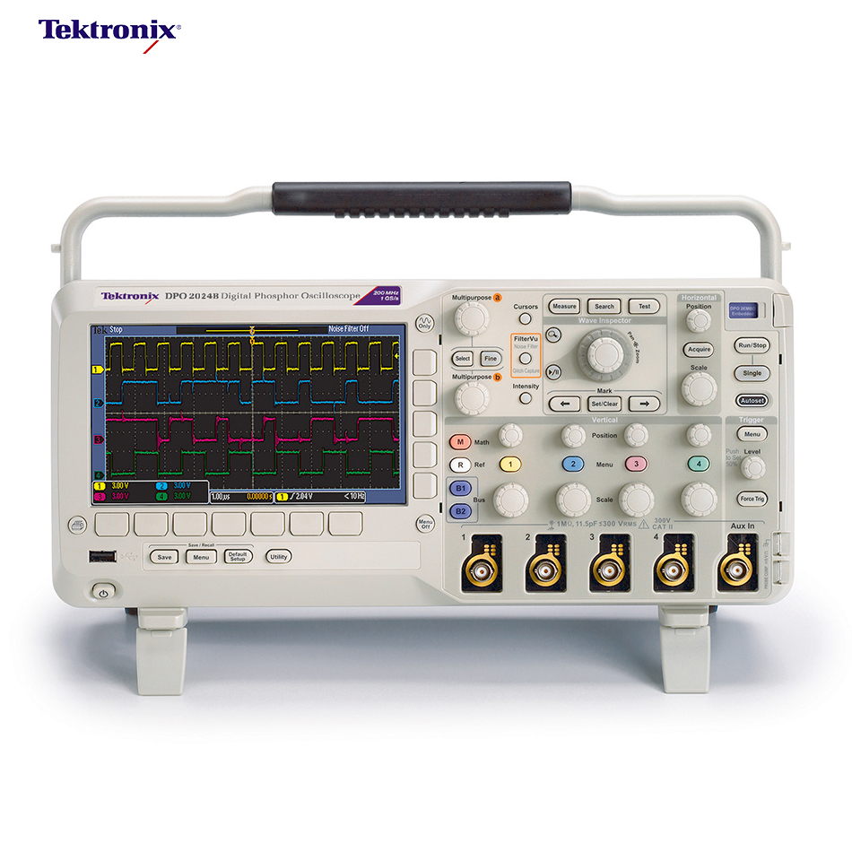 Tektronix泰克混合信號數字熒光示波器MSO DPO 2012B 2014B 2024B