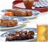 Mediterranean flavor cast iron grill for a cool summer