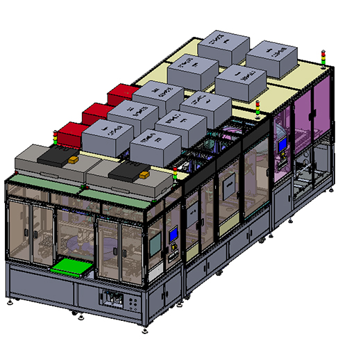 供应金诺GN101 全自动2D、2.5D、3D手机玻璃盖板检测机