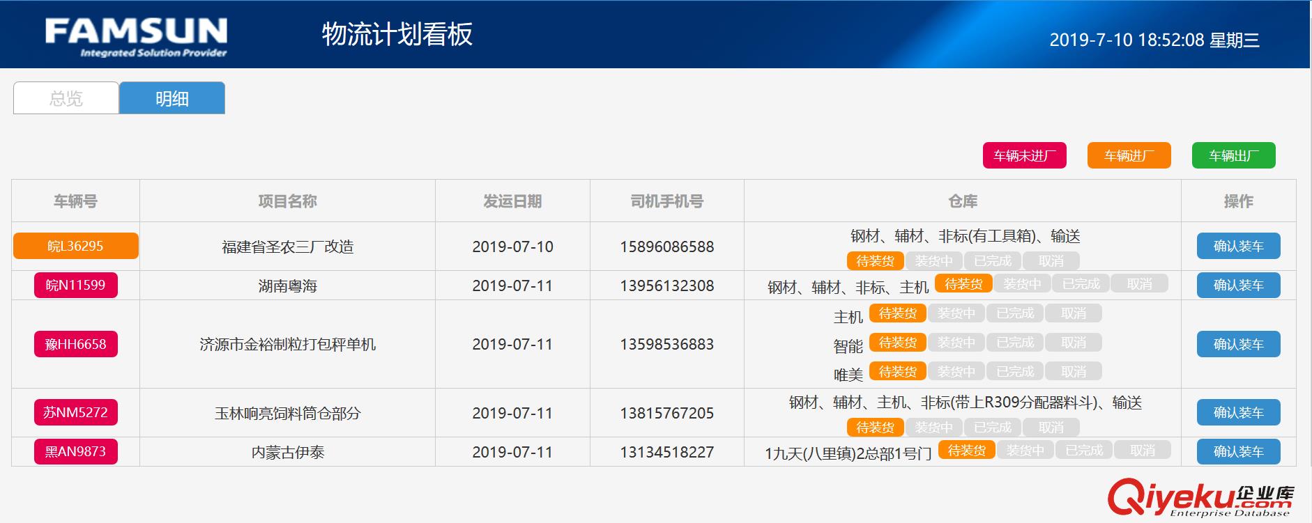 企業(yè)TMS物流供應(yīng)鏈云平臺