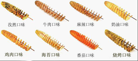 小型手動(dòng)薯塔機(jī),魔法土豆棒機(jī),致富擺攤做龍卷風(fēng)薯塔原始圖片3