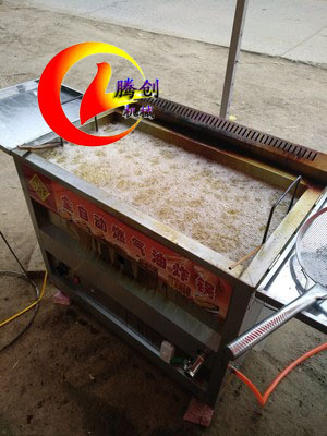 自動控溫燃氣油炸鍋多少錢,商用擺攤炸油條鍋廠家價格