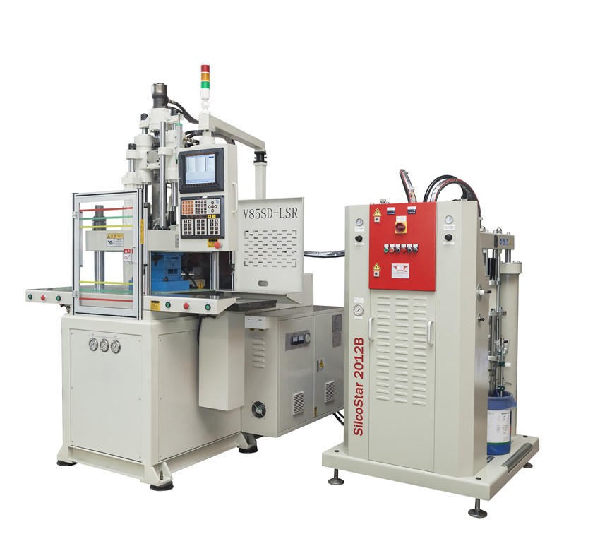 臺(tái)富V85SD-LSR硅膠專用成型機(jī)