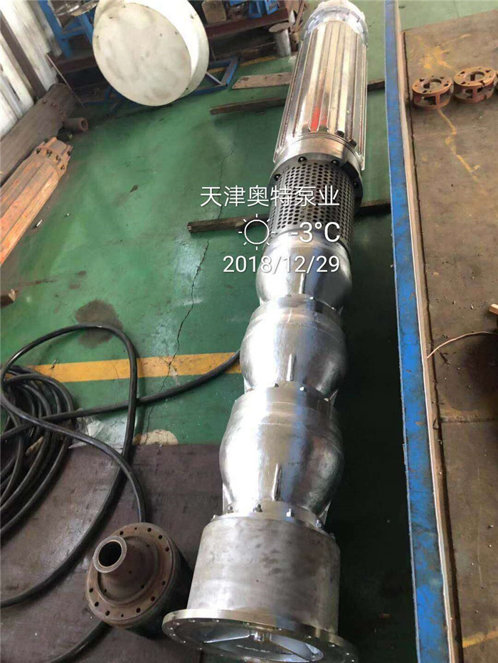 天津奧特泵業廠家可訂制不銹鋼潛水泵型號