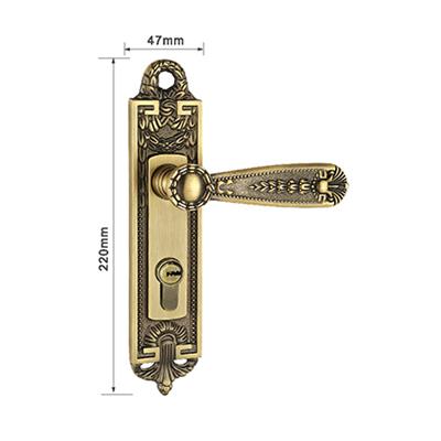 纯铜房门锁,JT-58-0477 AB
