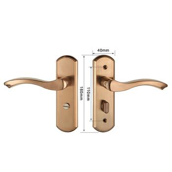 衛浴鎖,JT-2006-003 玫瑰金 1.0mm
