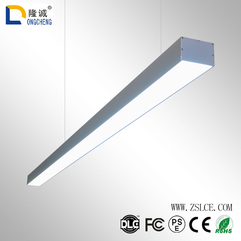 辦公吊線燈led線條燈簡約方通長條燈超市辦公室燈可拼接工程照明