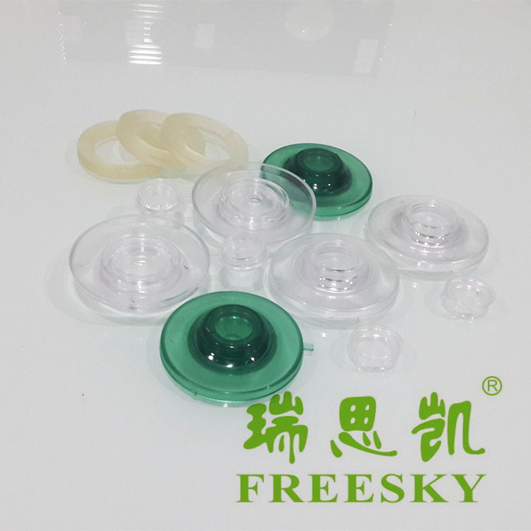 六角螺絲防水膠圈  PC全透明塑料防水密封復(fù)合墊片 帶蓋原始圖片3