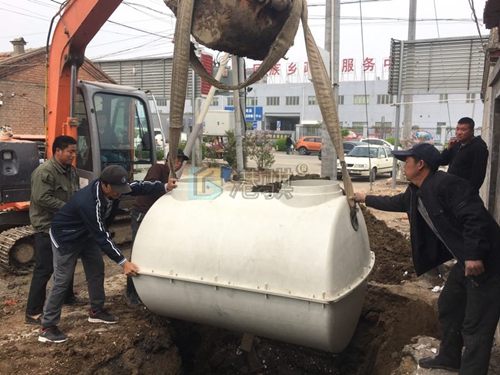 家用簡易化糞池結構圖 北方水桶防凍電伴熱袋-港騏