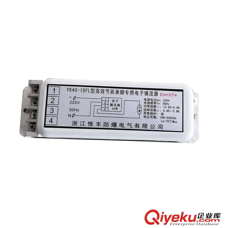 YK40-1DFL型{gx}節能單腳專用電子鎮流器