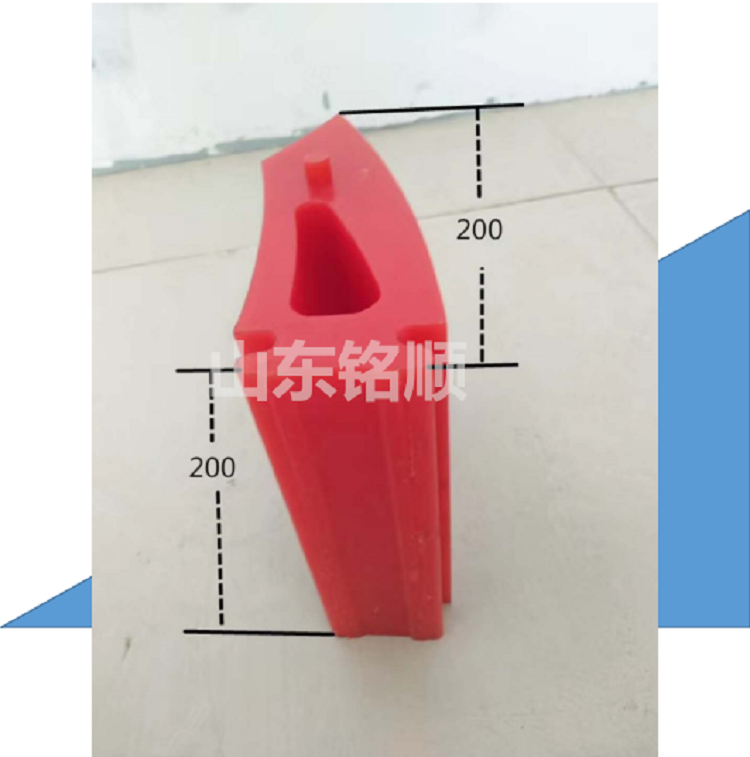 帶寬650型二道清掃器 H型聚氨酯清掃器定做