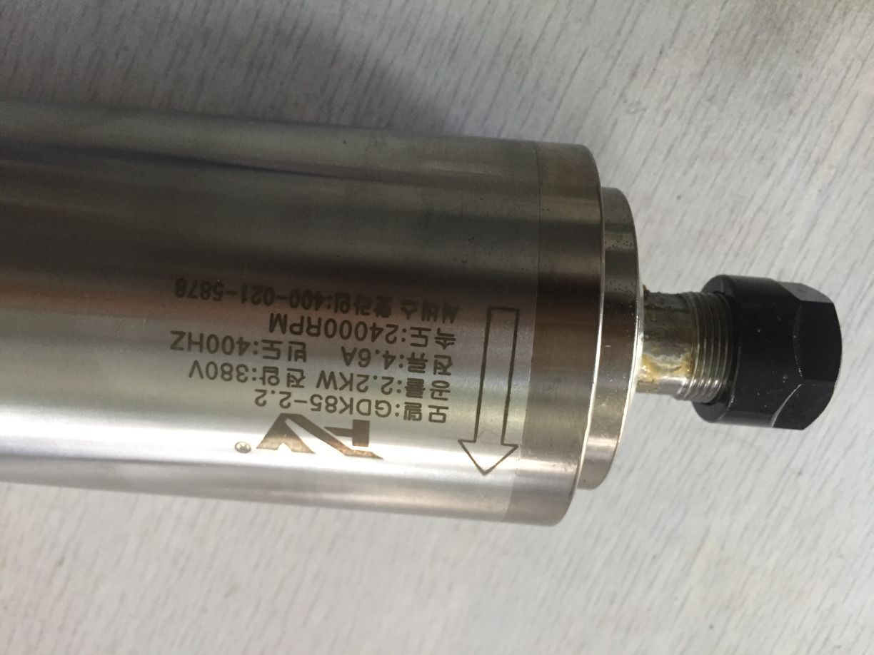 GDK80-2.2Z 2.2KW鉆床主軸ER20/12000rpm金屬模具主軸原始圖片3