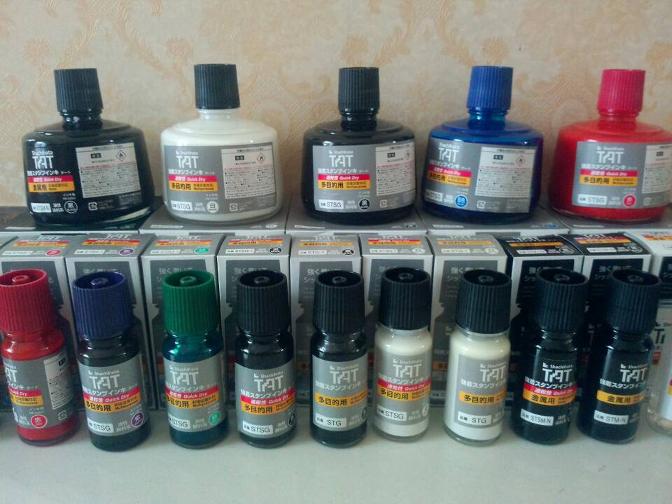 供應(yīng)日本旗牌TAT印油稀釋劑SOL-1-32 印油溶劑印泥清洗溶劑