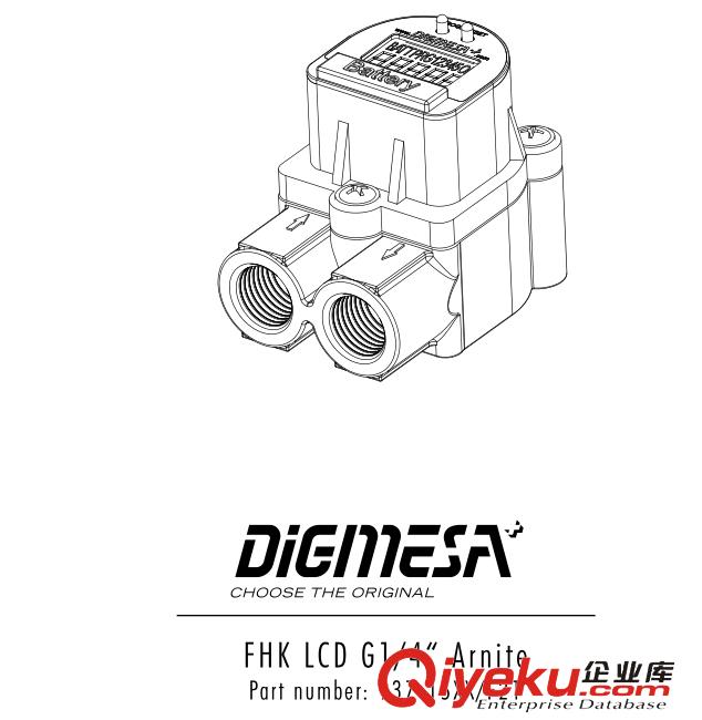 FHKU-LCD-937-1510-F21電子數顯微型液體流量計/傳感器
