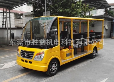 廣東14座二手汽油觀光車 旅游觀光車 燃油觀光車原始圖片3