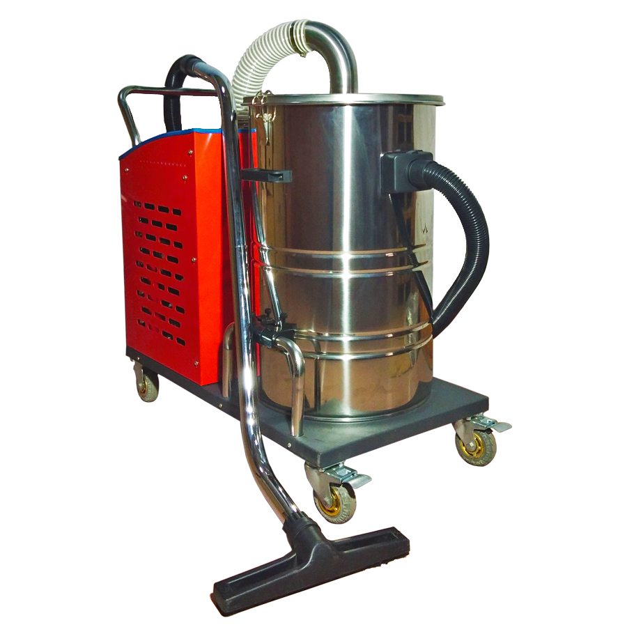 化工廠吸塵器 吸硬纖維粉塵用工業(yè)吸塵器 工廠物料回收吸塵器原始圖片3