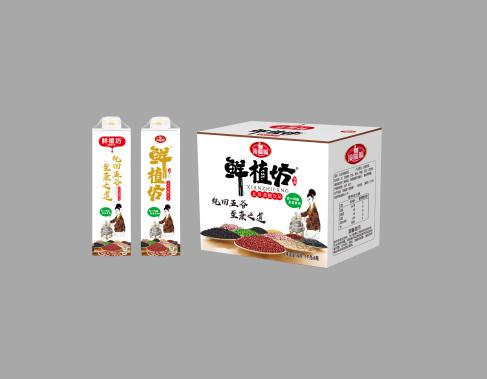 广西五谷杂粮谷物饮料1L8瓶餐饮装招商加盟 