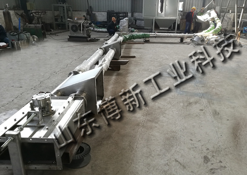 煙臺管鏈式輸送機 葉面肥管鏈輸送機制造廠原始圖片3
