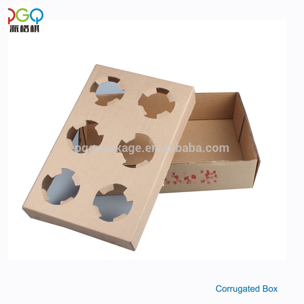 recyclable newest design food grade custom folding paper box for fruit