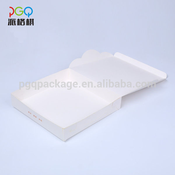 recyclable custom printed corrugated paper pizza delivery slice box