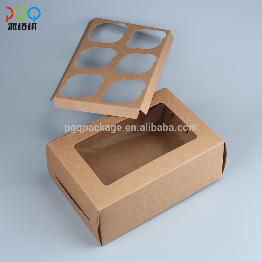 Disposable custom printed fruit brown kraft paper food tray