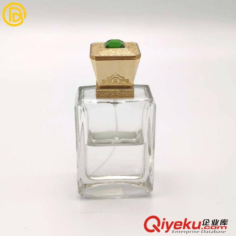廠家定制方形噴霧款香水蓋 gd鋅合金香水瓶蓋 化妝品香水蓋廠家原始圖片2