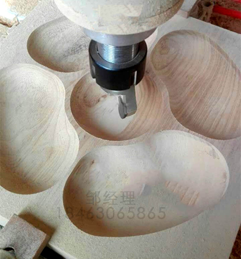 數控木盤木碗電腦鑼機吊鑼羅銑椅面腚窩機興隆x1原始圖片2