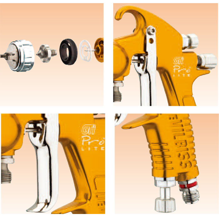 特威DeVilbissGTIProlite自動噴槍高霧化噴槍木工家具噴槍原始圖片2