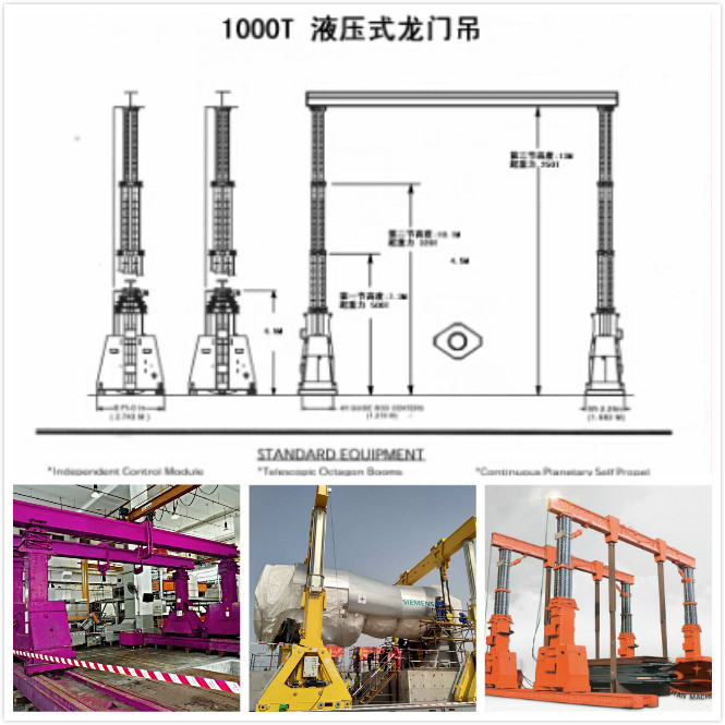 液壓龍門吊租賃，液壓龍門吊租賃價(jià)格，重型機(jī)械設(shè)備吊裝搬運(yùn)服務(wù)