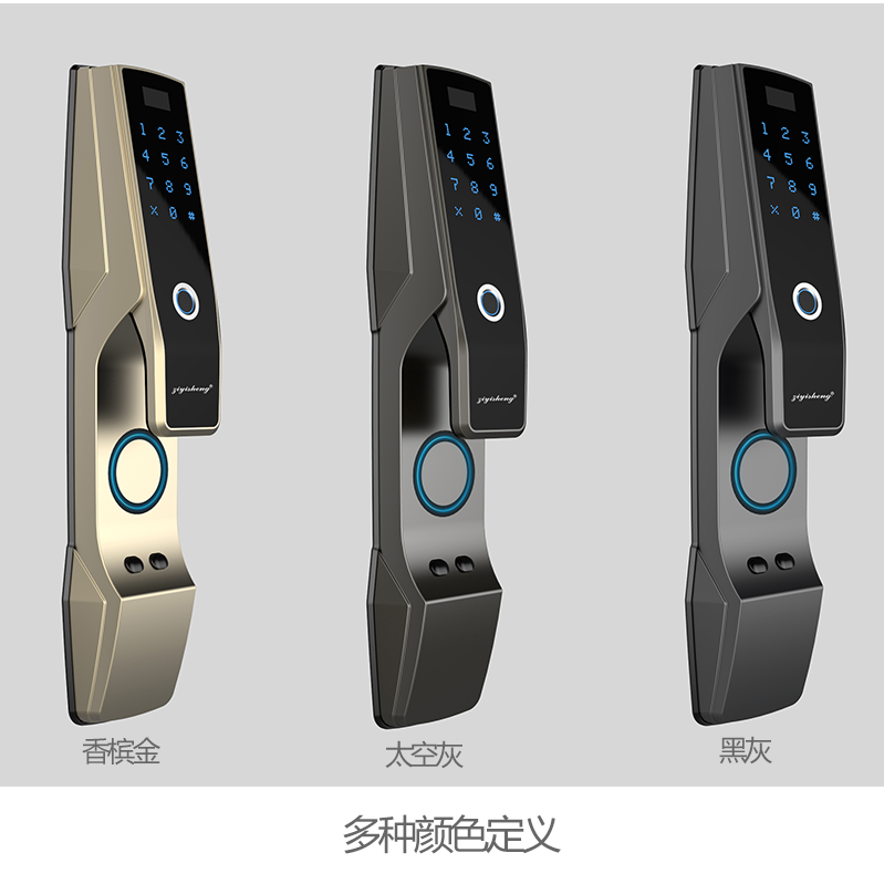 新款C02-1全自动智能指纹锁震撼上市