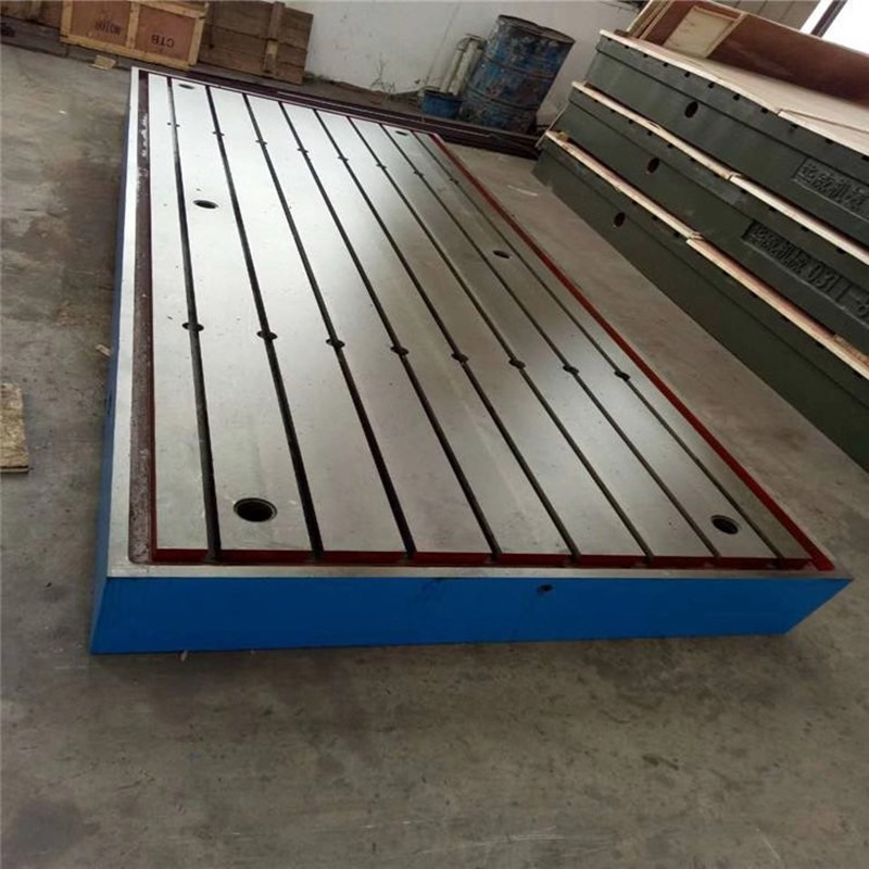  鑄鐵平臺檢驗平板鉗工工作臺測量劃線平臺T型槽工作臺焊接平臺原始圖片2