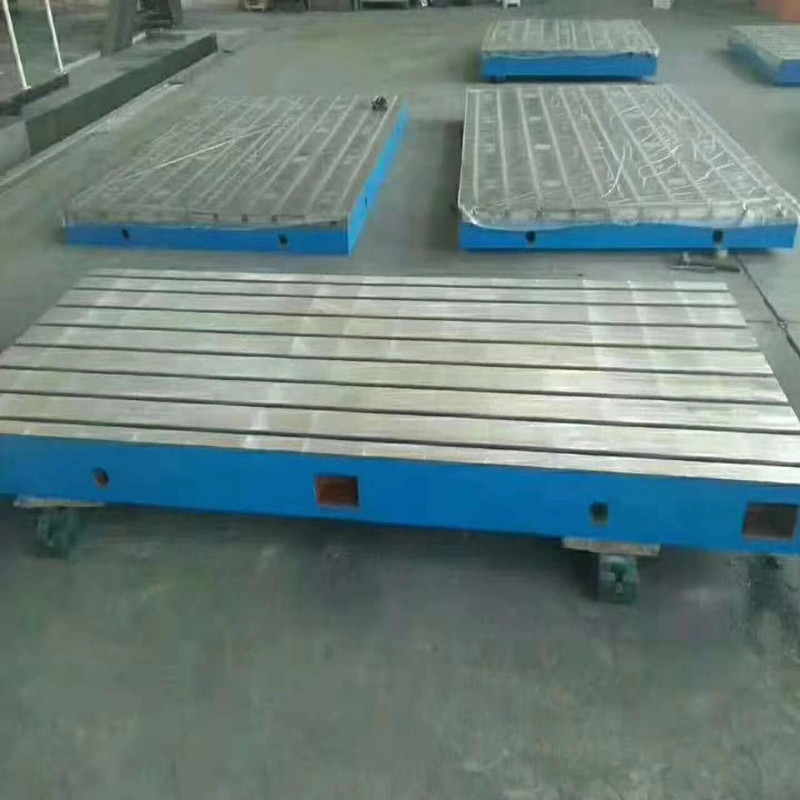  鑄鐵平臺檢驗平板鉗工工作臺測量劃線平臺T型槽工作臺焊接平臺原始圖片3