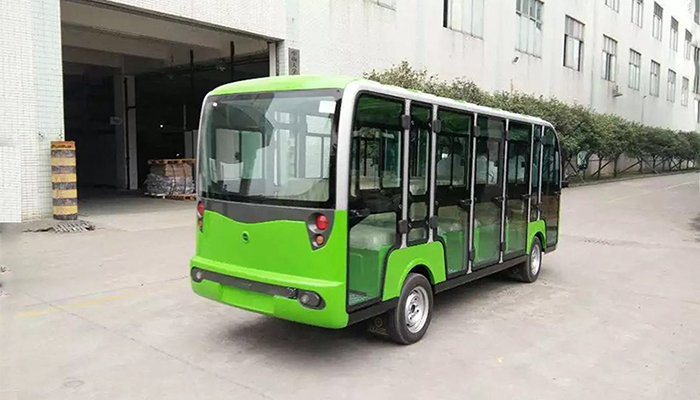 東莞十四座封閉式電動(dòng)游覽觀光車 旅游觀光車的價(jià)格