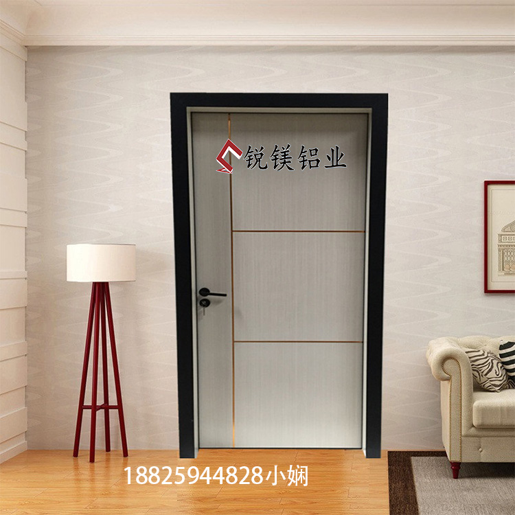 環保整板全鋁家具鋁型材批發定制全鋁合金家具極簡玻璃門全鋁衣柜材料