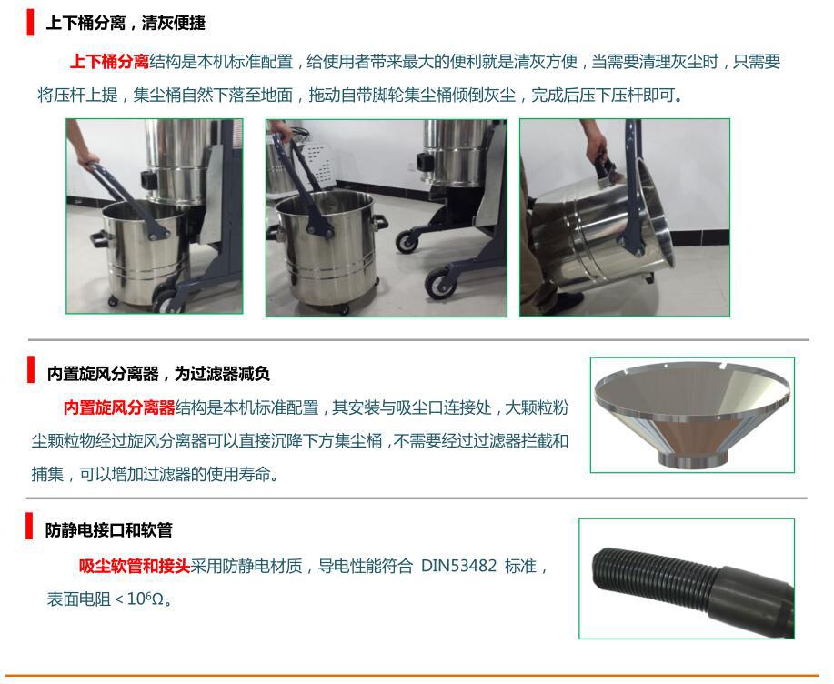  廠家直銷防爆工業(yè)吸塵器化工廠車間專用吸塵器