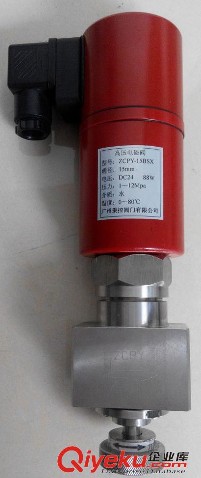秉控直動(dòng)式高壓電磁閥