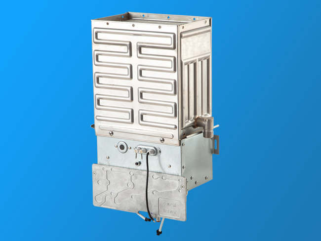 18 l stainless steel heat transfer combustion module